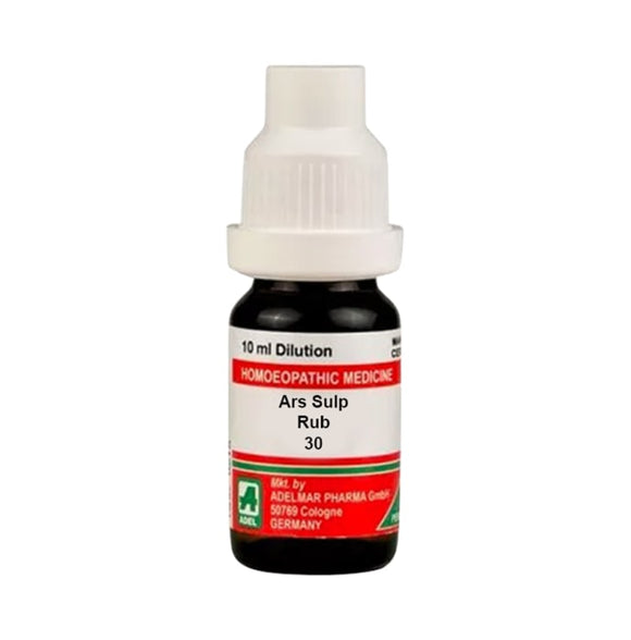 ADEL Ars Sulp Rub Dilution 30 CH (10ml)
