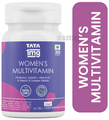 Tata 1mg Women's Multivitamin, Zinc, Vitamin C, Calcium, Vitamin D, and Iron Immunity Booster Tablet 60 Tablets