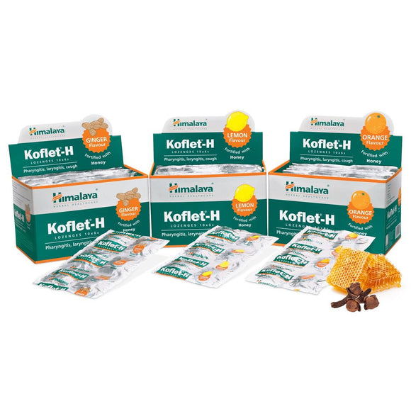 Himalaya Koflet H Lozenges (Ginger Flavour) 1x6's