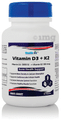 HealthVit Vitamin D3-5000 IU & Vitamin K2-100mcg Capsule 60