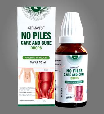 GERMAN'S NO PILES CARE AND CURE DROPS 30ML