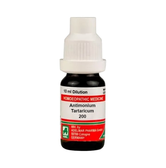 ADEL Antimonium Tartaricum Dilution 200 CH (10ml)
