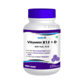 HealthVit Vitamin B12 + D with Folic Acid Tablet 60