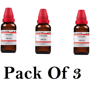 Willmar Schwabe India Colocynthis 200 CH (Pack Of 3) 30ml Each