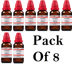 Willmar Schwabe India Colocynthis 200 CH (Pack Of 8) 30ml Each