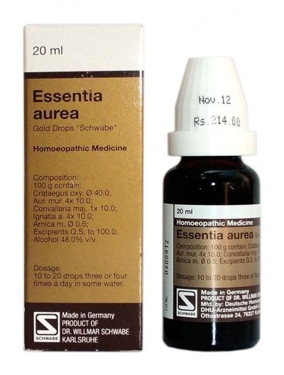 Dr Willmar Schwabe Germany Essentia Aurea Gold Drop (20ml)