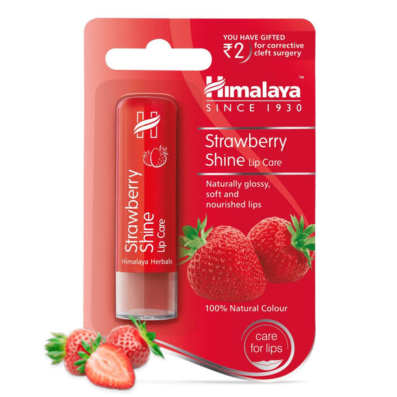 Himalaya Strawberry Shine Lip Care 4.5gm
