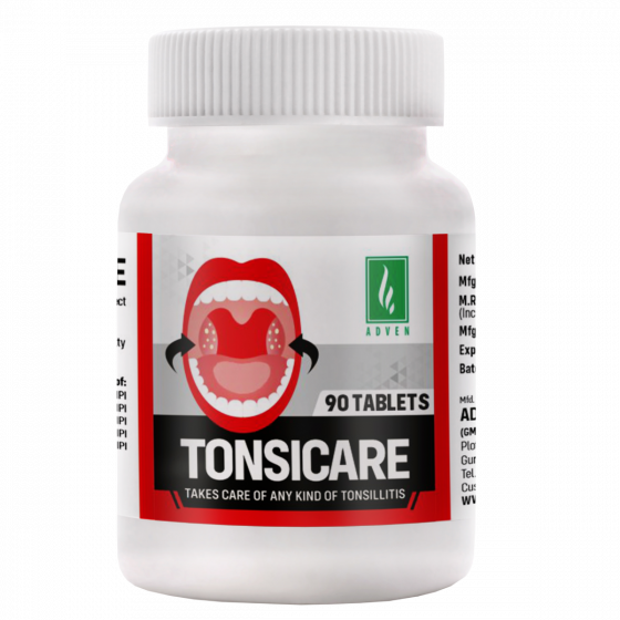 ADVEN 
TONSICARE TABLETS (90 TABLETS)