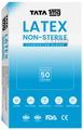 Tata 1mg Latex Non-Sterile Gloves 50 Gloves