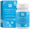 Tata 1mg Probiotics 30 Billion CFUs+ Capsule with Prebiotic Fibre 30 Tablets