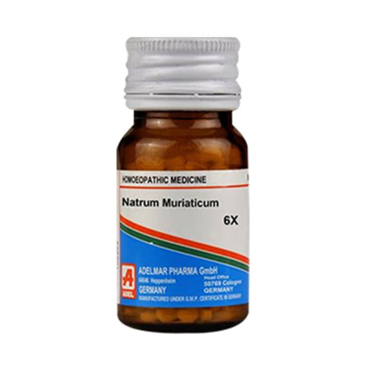 ADEL Natrum Muriaticum Biochemic Tablet 6X (20g)