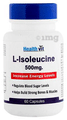 HealthVit L-Isoleucine 500mg Increase Energy Levels Capsule 60